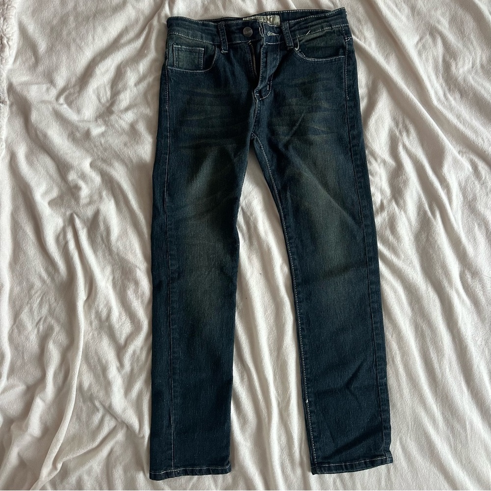 Stylish Kids' Dark Blue Jeans